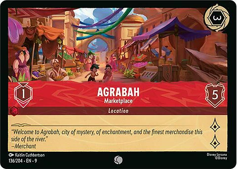 Agrabah - Marketplace - 136/204 - Common - 9 