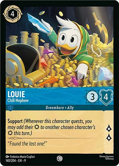Louie - Chill Nephew - 140/204 - Common - 9 