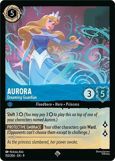 Aurora - Dreaming Guardian - 153/204 - Super Rare - 9  1