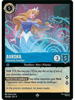 Aurora - Dreaming Guardian - 153/204 - Super Rare - 9 
