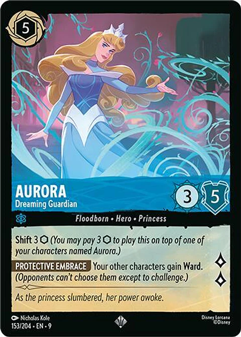 Aurora - Dreaming Guardian - 153/204 - Super Rare - 9 