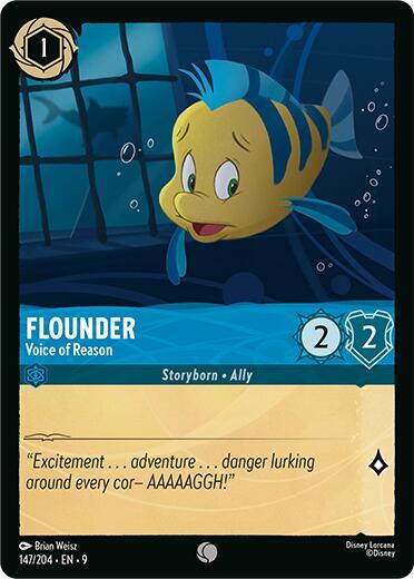 Flounder - Voice of Reason - 147/204 - Common - 9  1