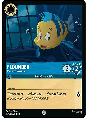 Flounder - Voice of Reason - 147/204 - Common - 9 