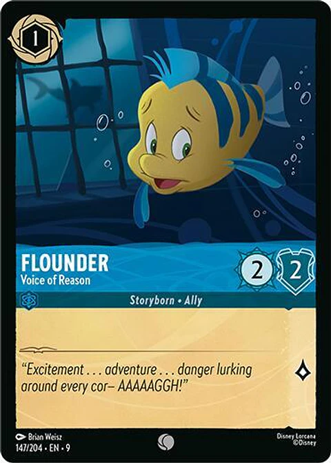 Flounder - Voice of Reason - 147/204 - Common - 9 