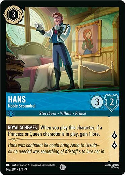Hans - Noble Scoundrel - 148/204 - Common - 9 