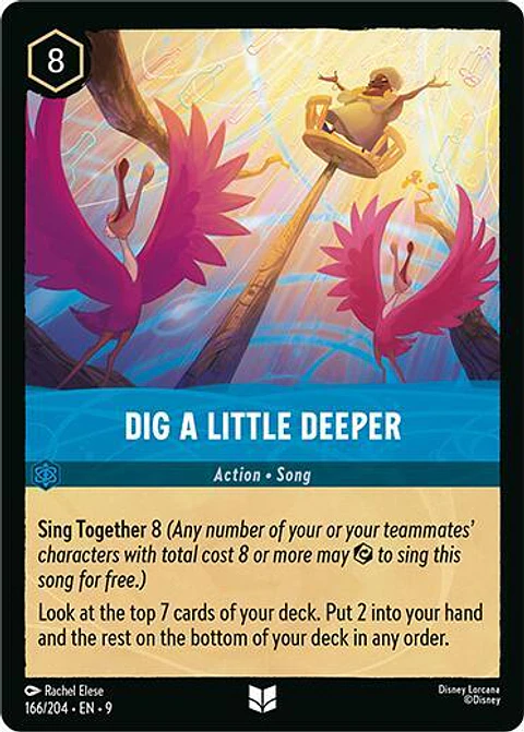 Dig a Little Deeper - 166/204 - Uncommon - 9 
