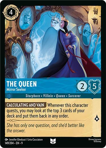 The Queen - Mirror Seeker - 149/204 - Uncommon - 9  1
