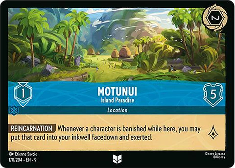 Motunui - Island Paradise - 170/204 - Uncommon - 9 