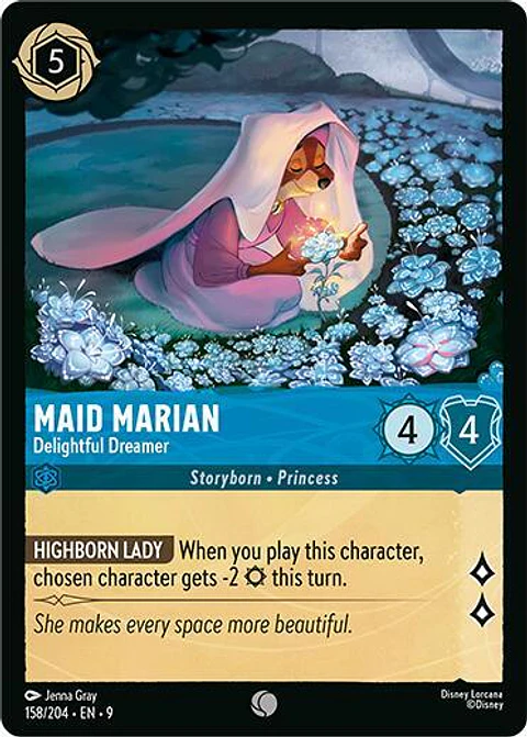 Maid Marian - Delightful Dreamer - 158/204 - Common - 9 