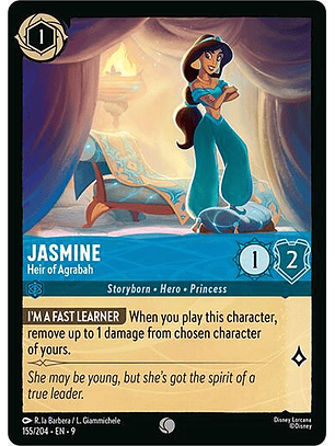 Jasmine - Heir of Agrabah - 155/204 - Common - 9 
