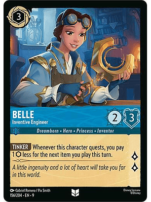 Belle - Inventive Engineer - 156/204 - Uncommon - 9 