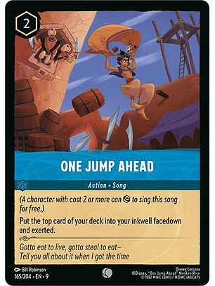 One Jump Ahead - 165/204 - Common - 9 