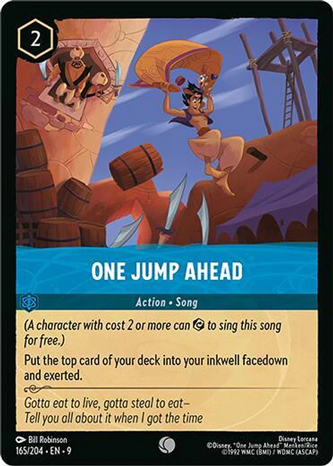 One Jump Ahead - 165/204 - Common - 9 
