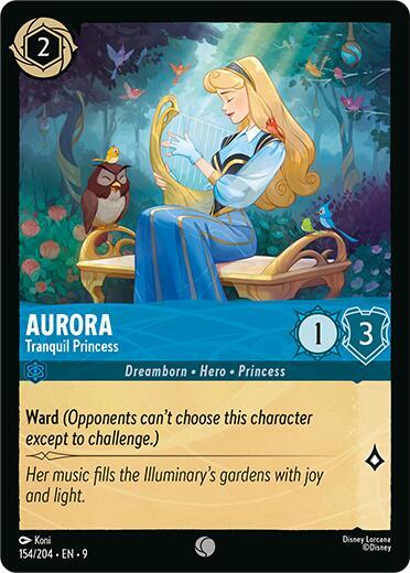 Aurora - Tranquil Princess - 154/204 - Common - 9  1