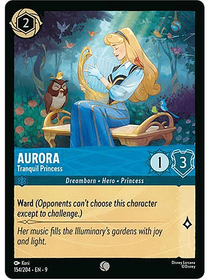 Aurora - Tranquil Princess - 154/204 - Common - 9 