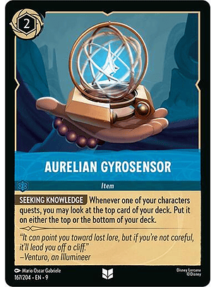 Aurelian Gyrosensor - 167/204 - Uncommon - 9 