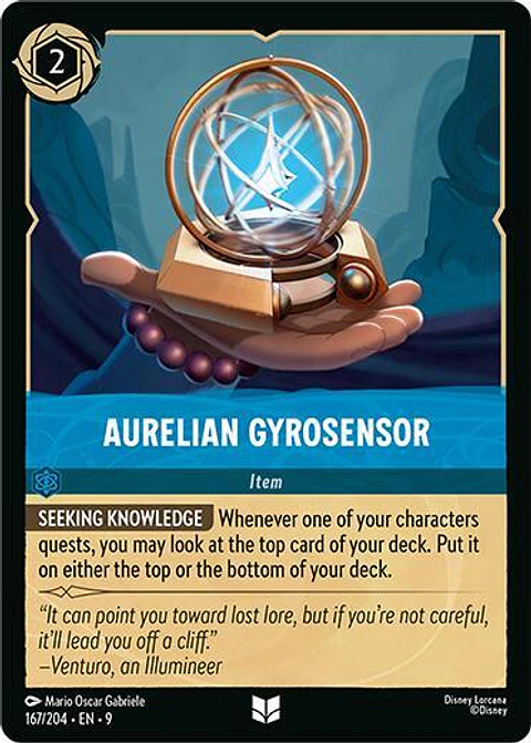 Aurelian Gyrosensor - 167/204 - Uncommon - 9 