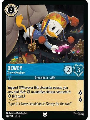 Dewey - Showy Nephew - 138/204 - Uncommon - 9