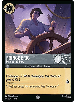 Prince Eric - Dashing and Brave - 194/204 - Common - 9