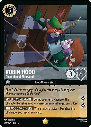 Robin Hood - Champion of Sherwood - 177/204 - Legendary - 9 1
