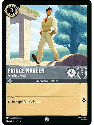 Prince Naveen - Penniless Royal - 182/204 - Common - 9 