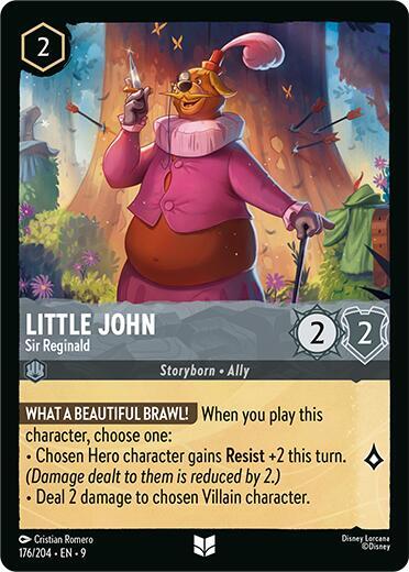 Little John - Sir Reginald - 176/204 - Uncommon - 9  1