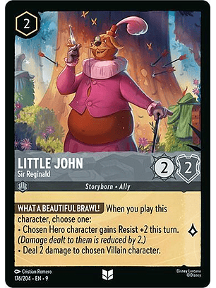 Little John - Sir Reginald - 176/204 - Uncommon - 9 
