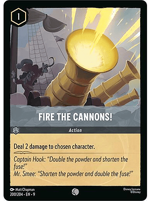 Fire the Cannons! - 200/204 - Common - 9 