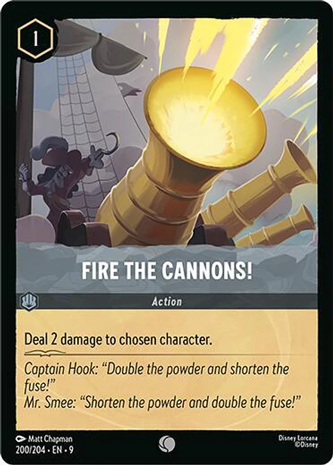 Fire the Cannons! - 200/204 - Common - 9 