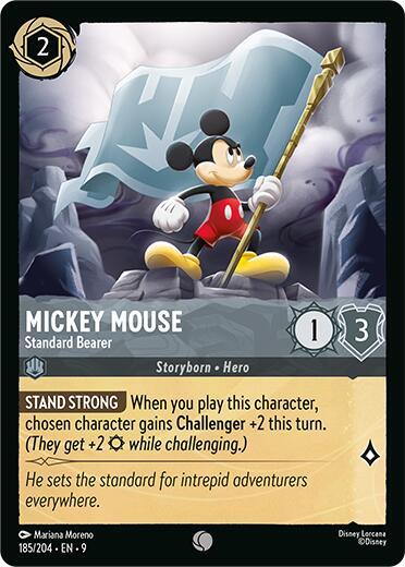 Mickey Mouse - Standard Bearer - 185/204 - Common - 9  1
