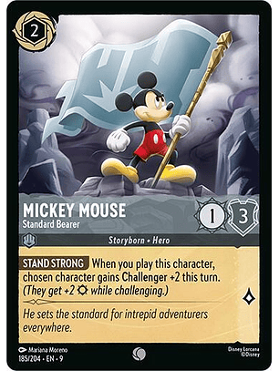 Mickey Mouse - Standard Bearer - 185/204 - Common - 9 