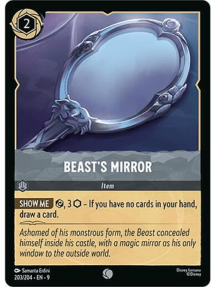 Beast's Mirror - 203/204 - Common - 9 