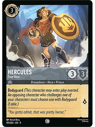 Hercules - True Hero - 191/204 - Common - 9 