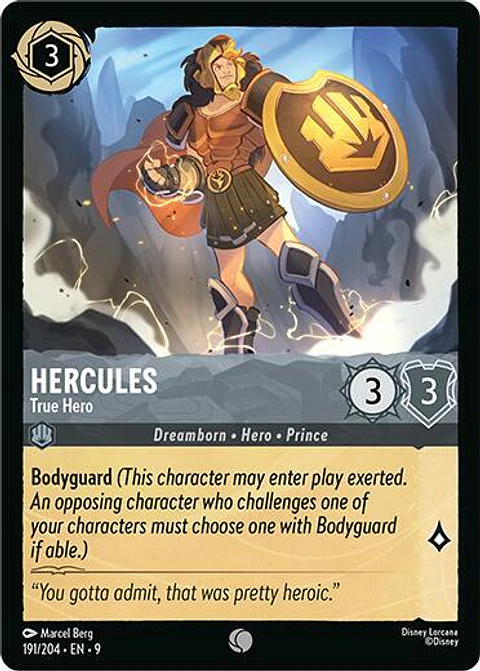 Hercules - True Hero - 191/204 - Common - 9 