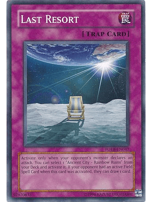 Last Resort - FOTB-EN047 - Common