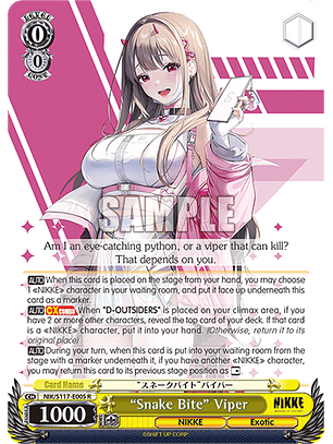“Snake Bite” Viper - NIK/S117-E005 - Rare 