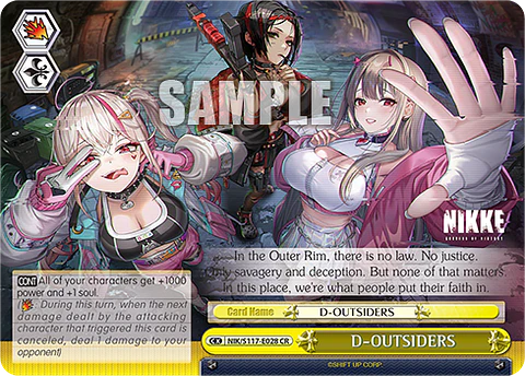 D-OUTSIDERS - NIK/S117-E028 - Climax Rare 
