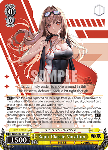 Rapi: Classic Vacation - NIK/S117-E011 - Uncommon  1