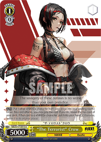 “The Terrorist” Crow - NIK/S117-E013 - Uncommon  1