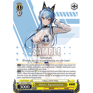 Helm: Aquamarine - NIK/S117-E008 - Rare 
