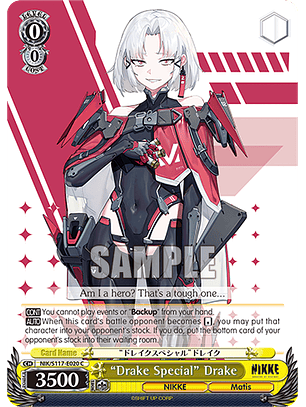 “Drake Special” Drake - NIK/S117-E020 - Common 