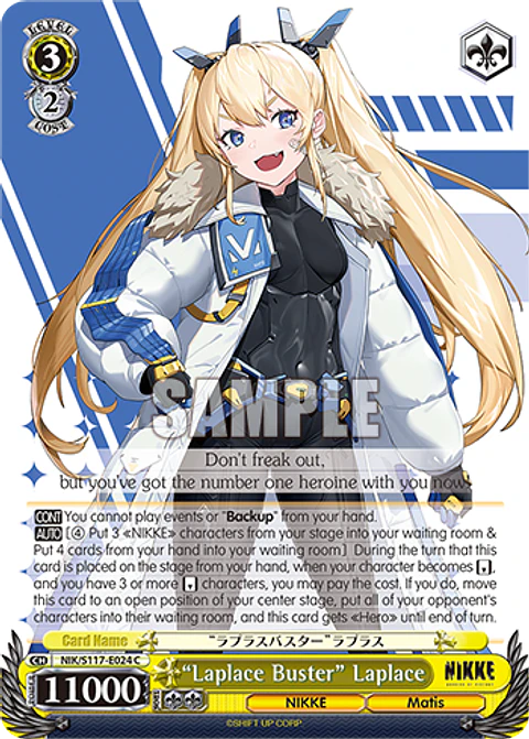 “Laplace Buster” Laplace - NIK/S117-E024 - Common 