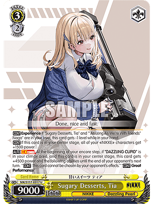 Sugary Desserts, Tia - NIK/S117-E017 - Uncommon 