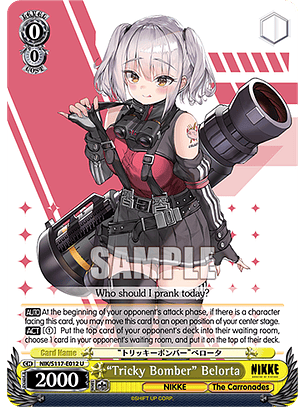 “Tricky Bomber” Belorta - NIK/S117-E012 - Uncommon 