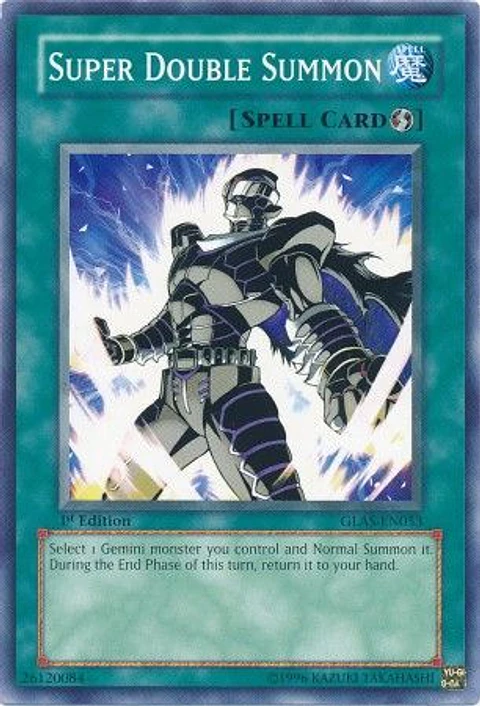 Super Double Summon - GLAS-EN053 - Common 