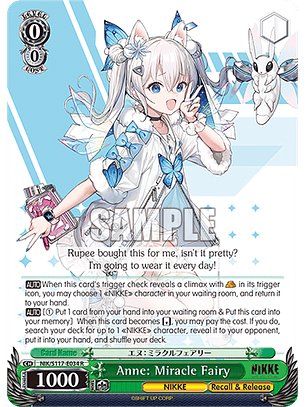 Anne: Miracle Fairy - NIK/S117-E034 - Rare 