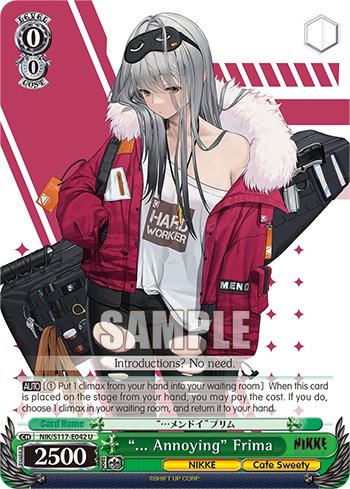 “... Annoying” Frima - NIK/S117-E042 - Uncommon  1