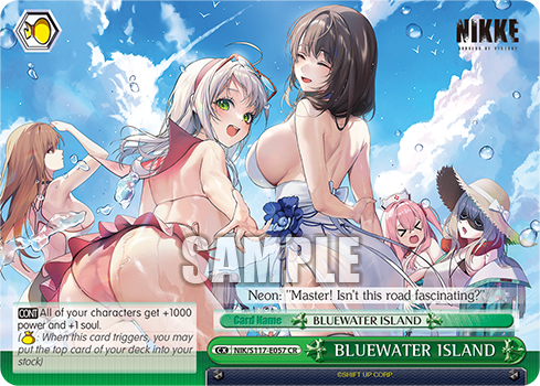 BLUEWATER ISLAND - NIK/S117-E057 - Climax Rare  1