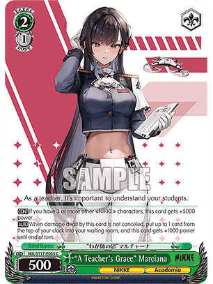 “A Teacher's Grace” Marciana - NIK/S117-E053 - Common 