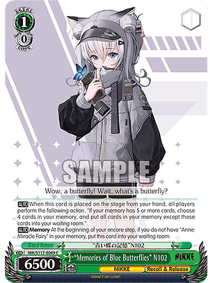 “Memories of Blue Butterflies” N102 - NIK/S117-E049 - Common 